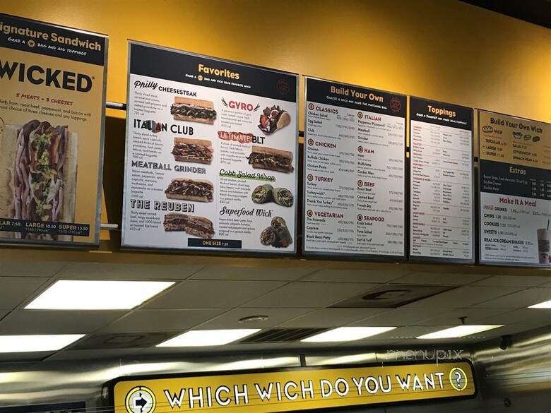Which Wich - Arlington, VA menu_pic