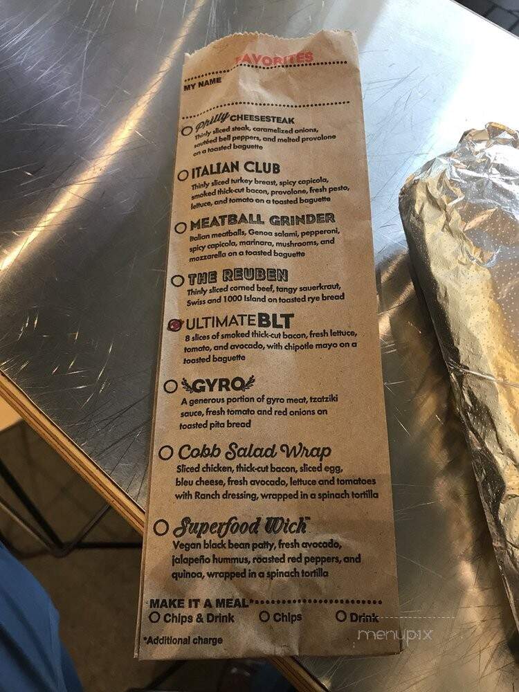 Which Wich - Arlington, VA menu_pic