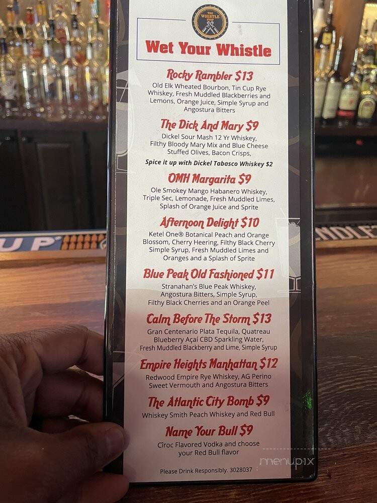 Whistle Shop - Indianapolis, IN menu_pic