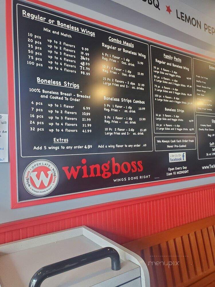 Wing Boss - Berwyn, IL menu_pic