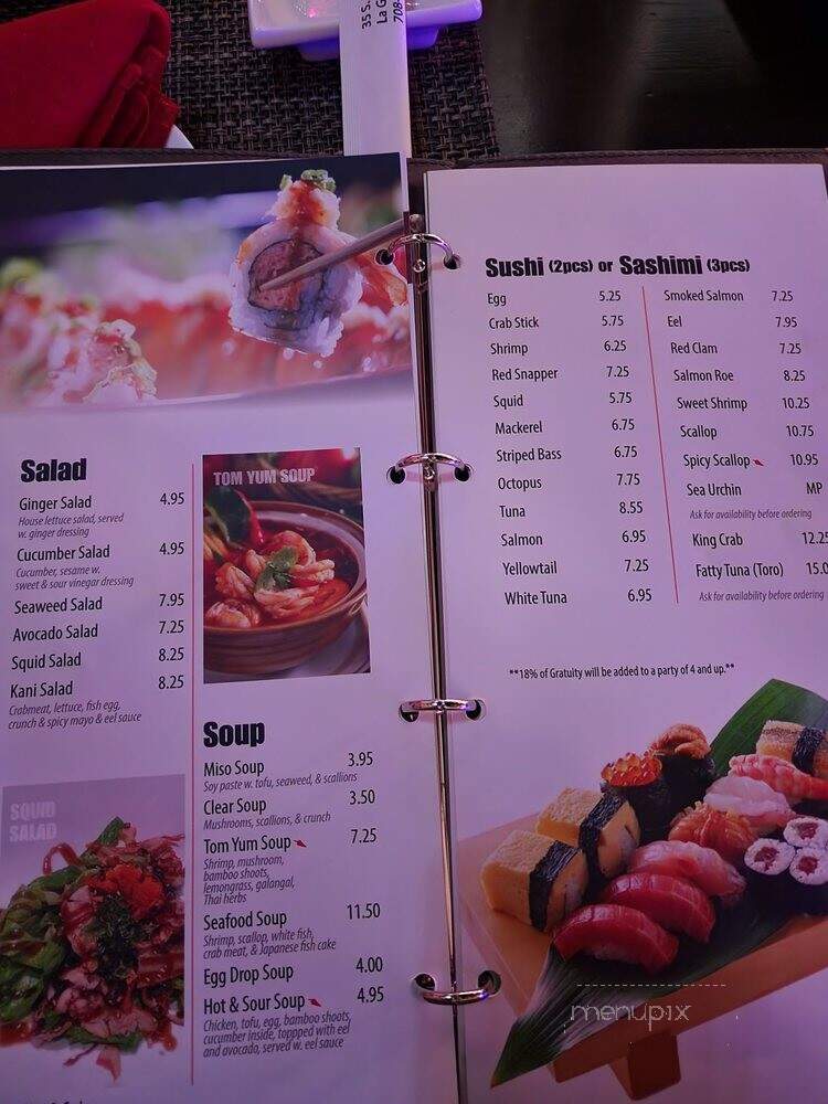 Woow Sushi - La Grange, IL menu_pic