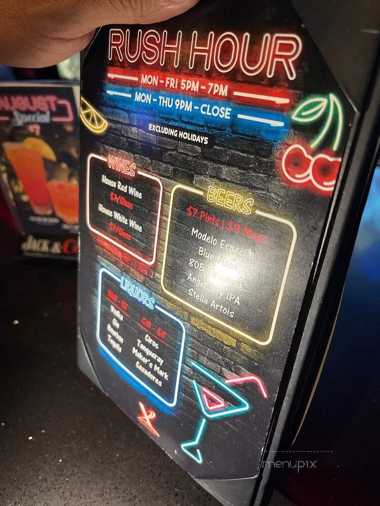 X Lanes - Los Angeles, CA menu_pic