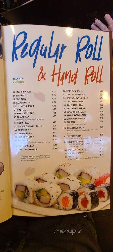 Yu-Mi Sushi - Chesapeake, VA menu_pic