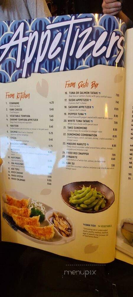 Yu-Mi Sushi - Chesapeake, VA menu_pic