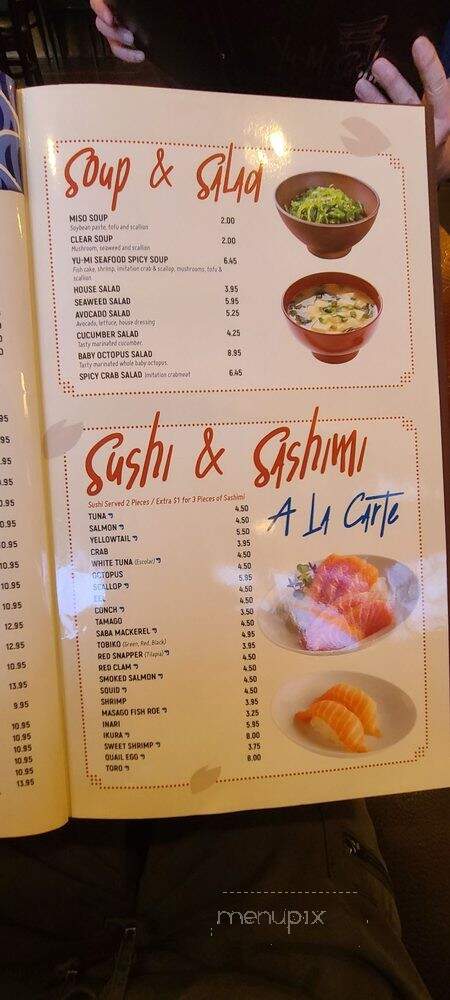 Yu-Mi Sushi - Chesapeake, VA menu_pic