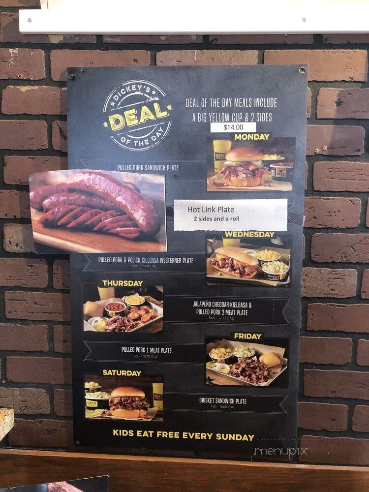 Dickey's Barbecue Pit - Redondo Beach, CA menu_pic