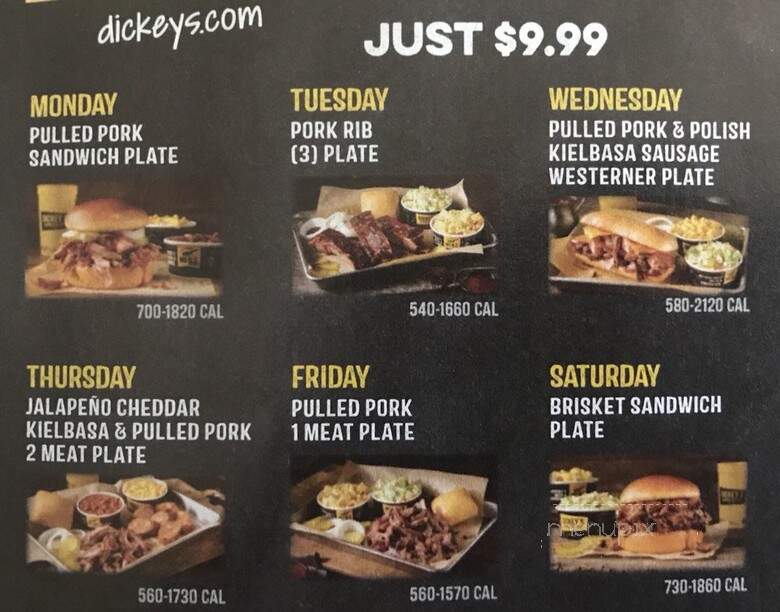 Dickey's Barbecue Pit - Slidell, LA menu_pic