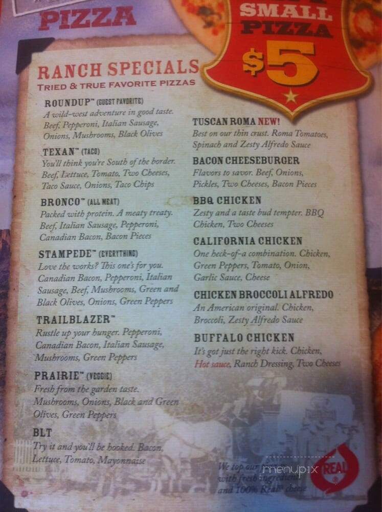 Pizza Ranch - Maplewood, MN menu_pic