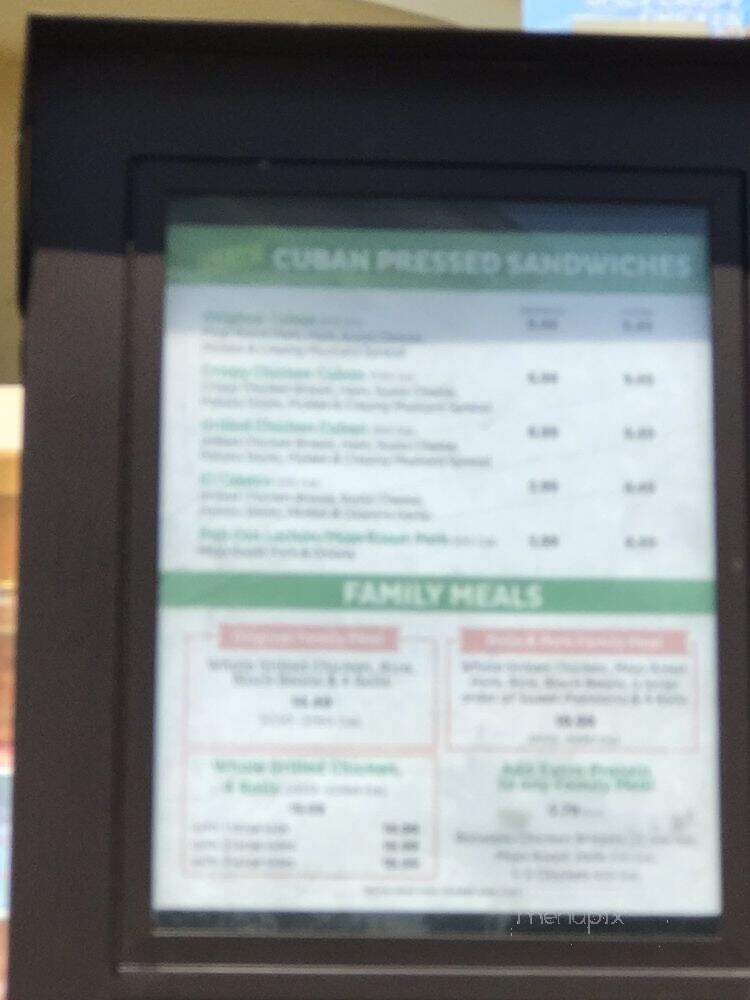 Pollo Tropical - Lake Worth, FL menu_pic