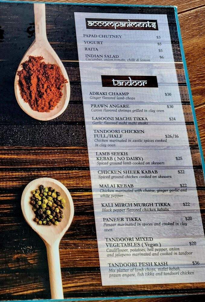 Mantra Indian Restaurant - Schiller Park, IL menu_pic