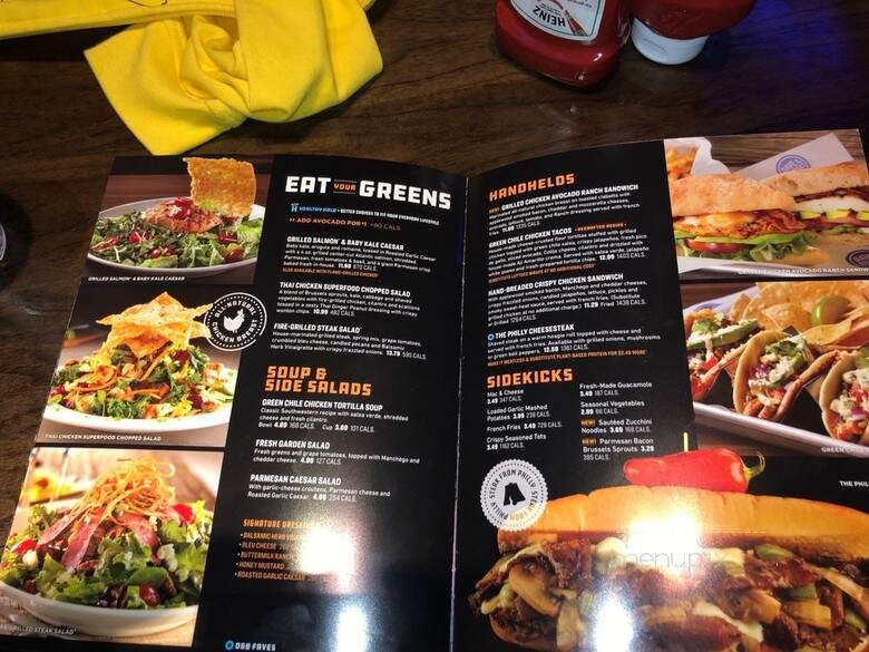 Dave & Buster's - Syracuse, NY menu_pic