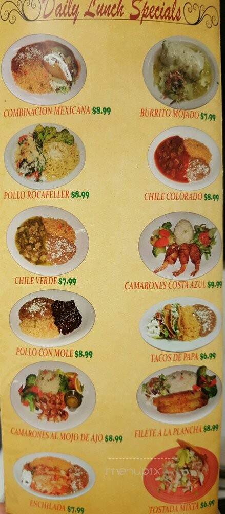 Atlantic Restaurant - Los Angeles, CA menu_pic