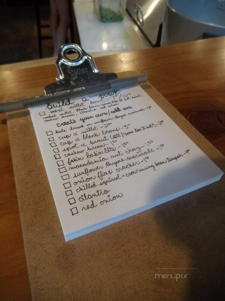 Pixie Retreat Raw'r Laboratonie & Makery - Portland, OR menu_pic