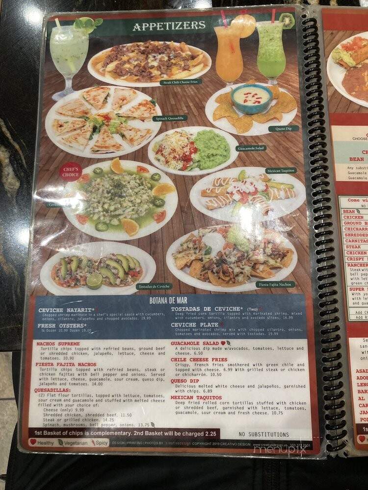 Taqueria Spicy Tacos - Brighton, CO menu_pic