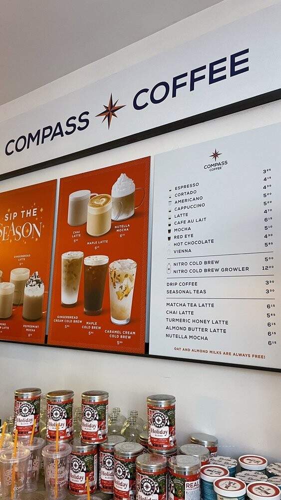 Compass Coffee - Washington, DC menu_pic