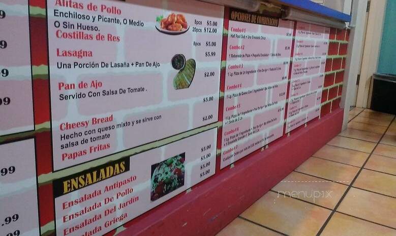 Baja Pizzeria - San Diego, CA menu_pic