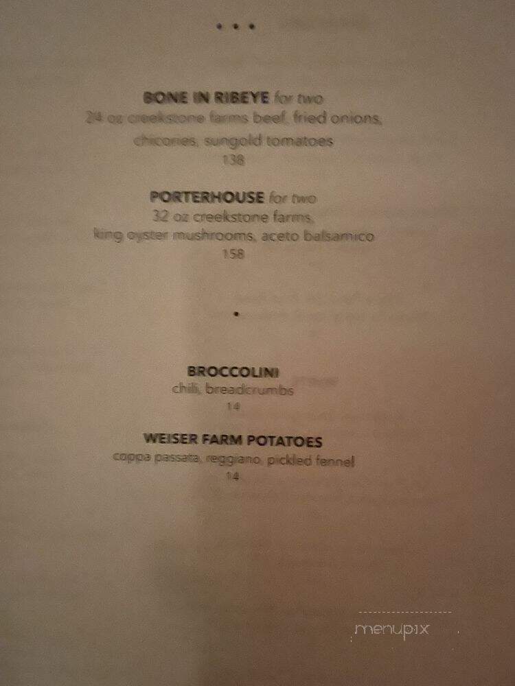 Redbird - Los Angeles, CA menu_pic