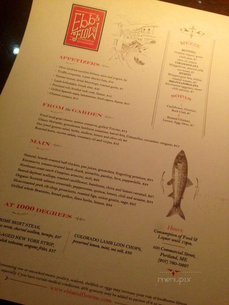 Solo Italiano Restaurant - Portland, ME menu_pic
