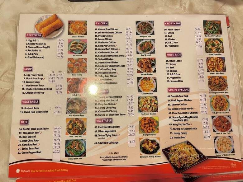 San Wok Express - Kent, WA menu_pic