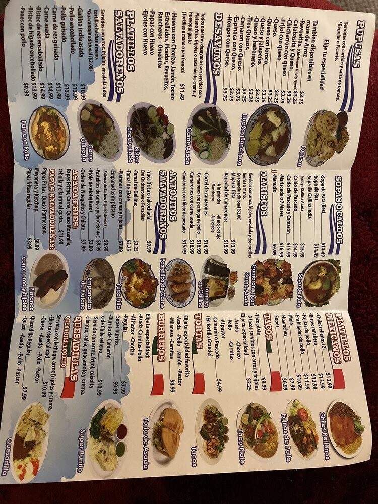 Pupuseria Y Restaurante la Llm - Port Hueneme, CA menu_pic