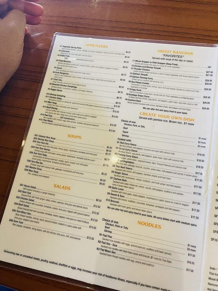 About Bangkok Restaurant - Coral Springs, FL