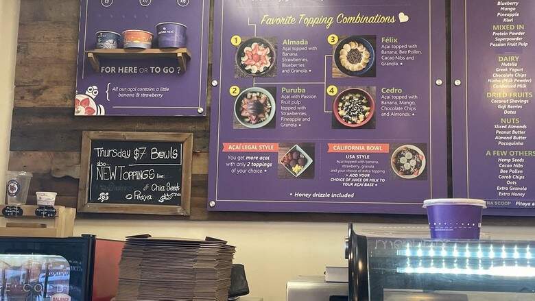 Ubatuba Acai - Koreatown - Los Angeles, CA menu_pic