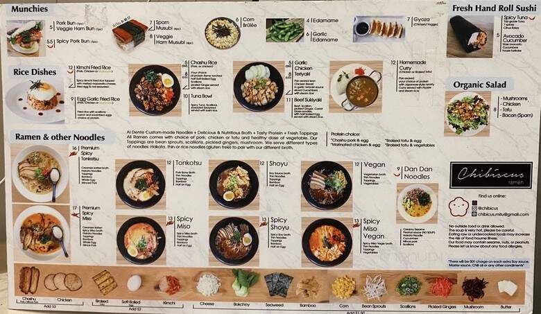 Chibiscus - West Hollywood, CA menu_pic