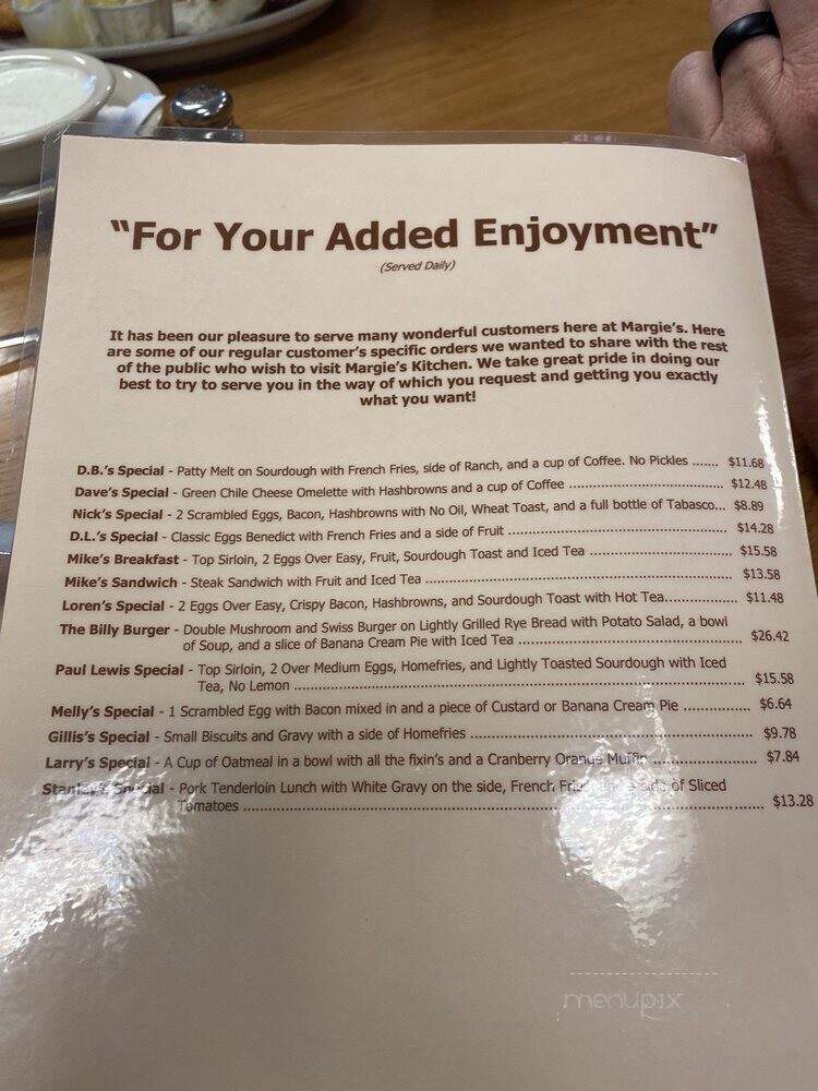 Bread and Butter Cafe - Tucson, AZ menu_pic