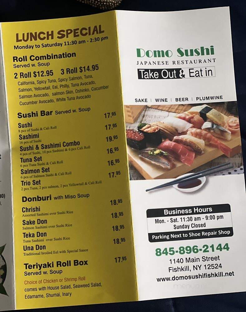 Domo Sushi - Fishkill, NY