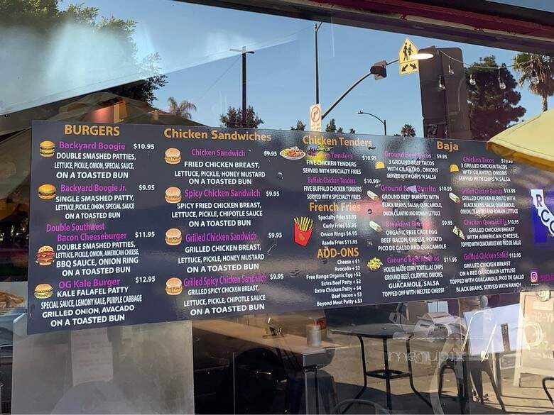 Fala Bar - West Hollywood, CA menu_pic