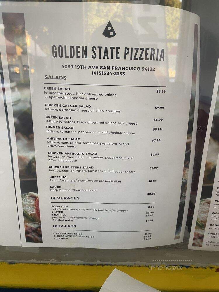 Ingleside Pizza - San Francisco, CA