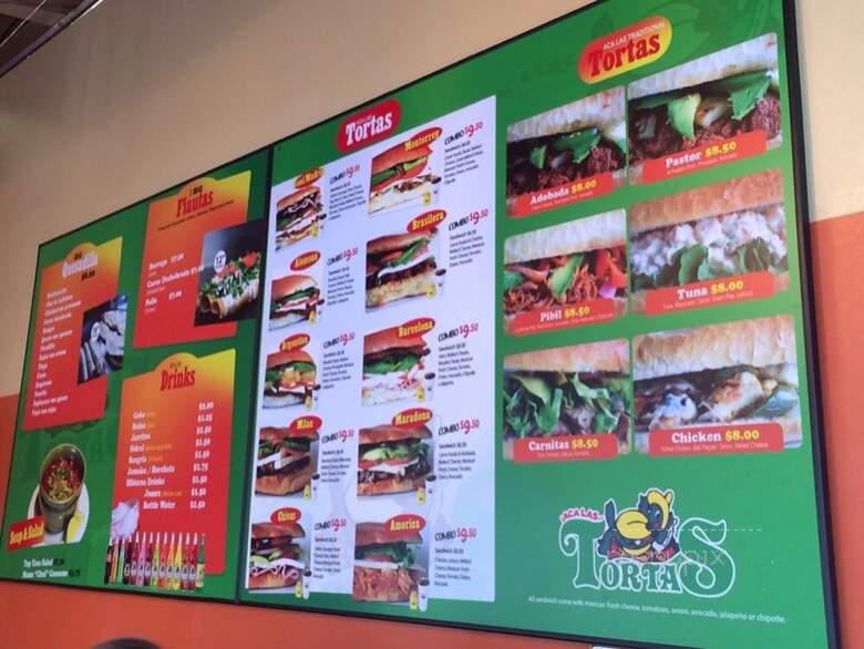 Aca Las Tortas Lynwood - Lynnwood, WA menu_pic