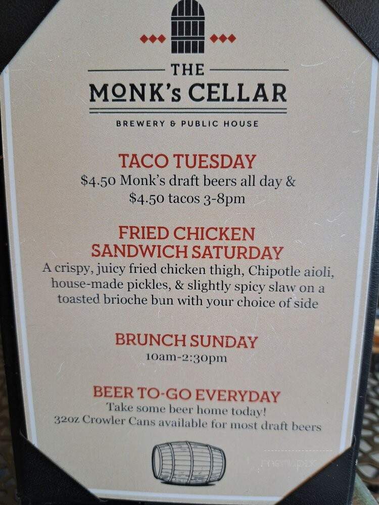 Monk's Cellar - Roseville, CA