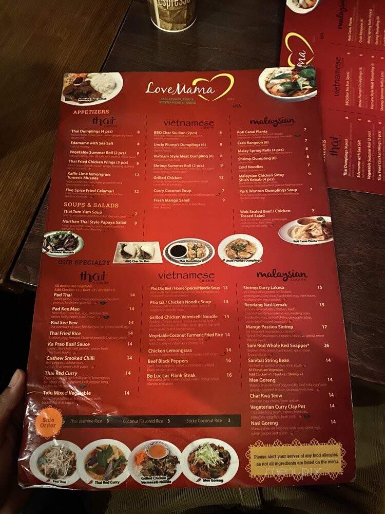 Mamak - New York, NY menu_pic