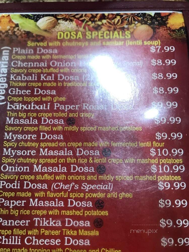 Bawarchi Biryani Point - Plymouth, MN menu_pic