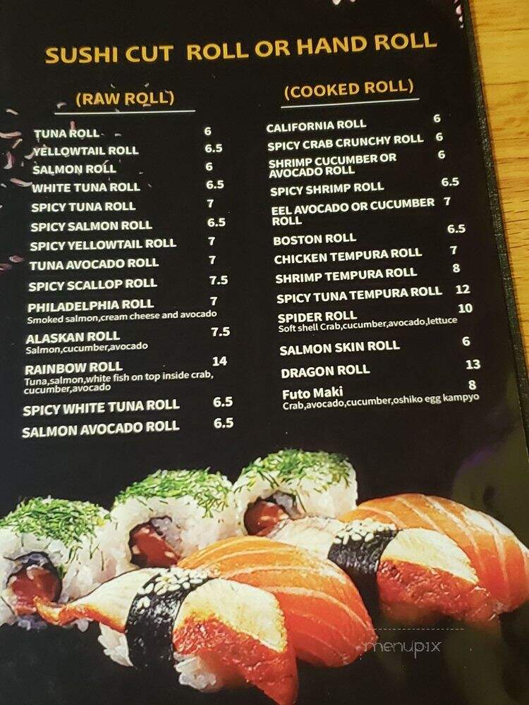 Edo Sushi & Habachi Steakhouse - Wethersfield, CT menu_pic