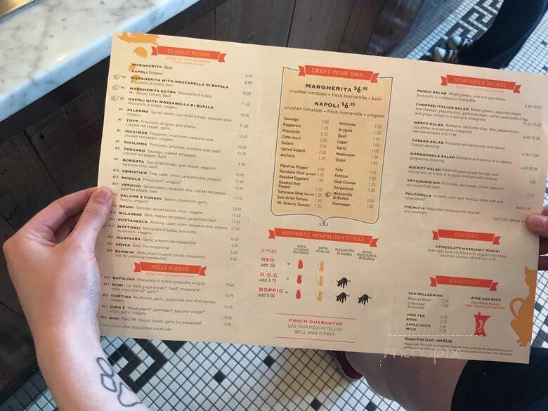 Punch Neapolitan Pizza - Osseo, MN menu_pic