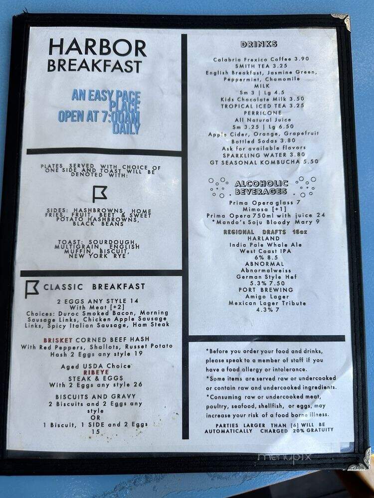 Harbor Breakfast - San Diego, CA