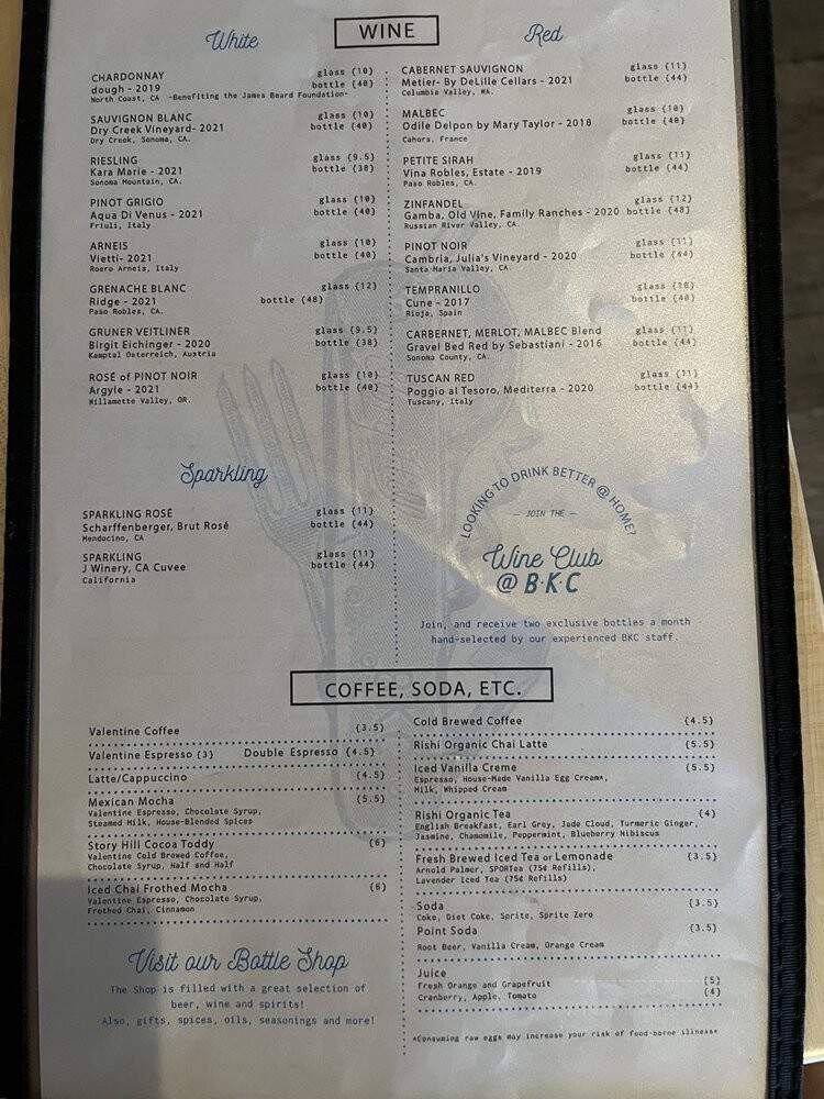 Story Hill BKC - Milwaukee, WI menu_pic