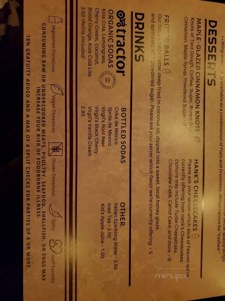 Pizzeoli Wood Fired Neapolitan Pizza - St Louis, MO menu_pic
