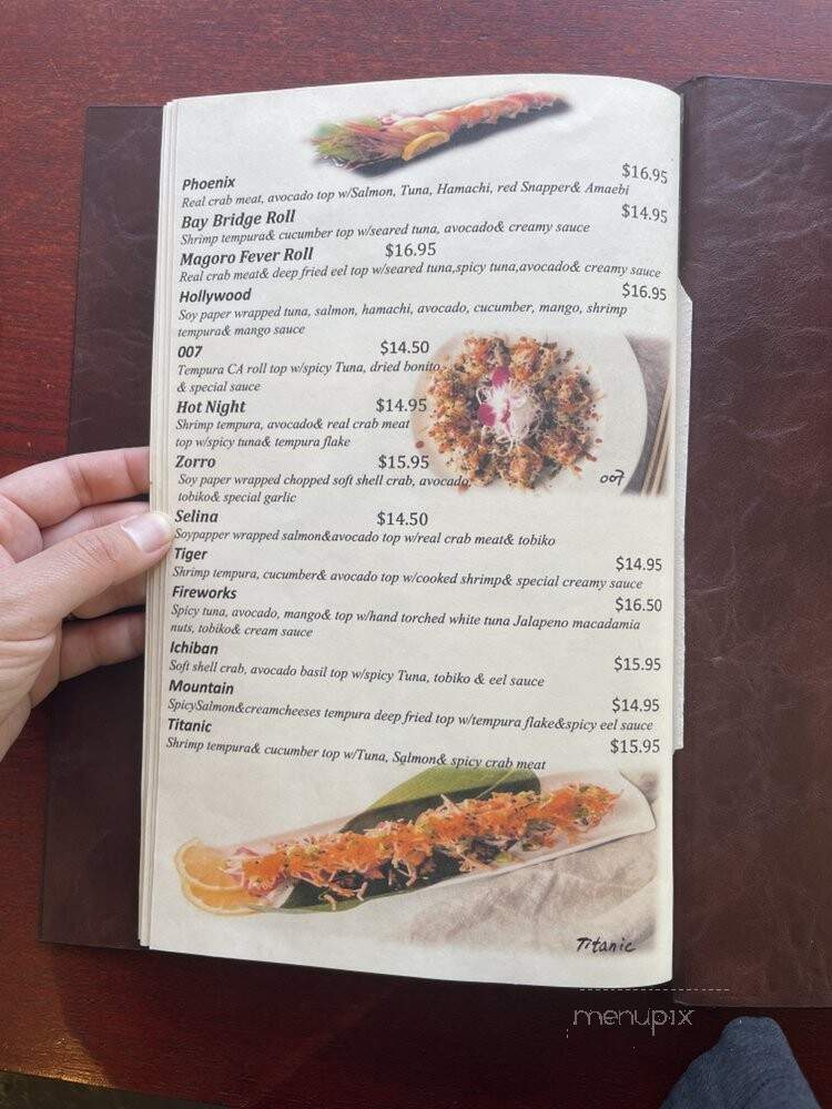 Sushi Island - Orinda, CA menu_pic