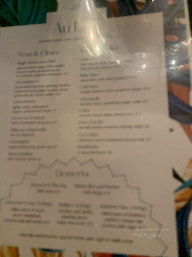 Au Lac - Los Angeles, CA menu_pic