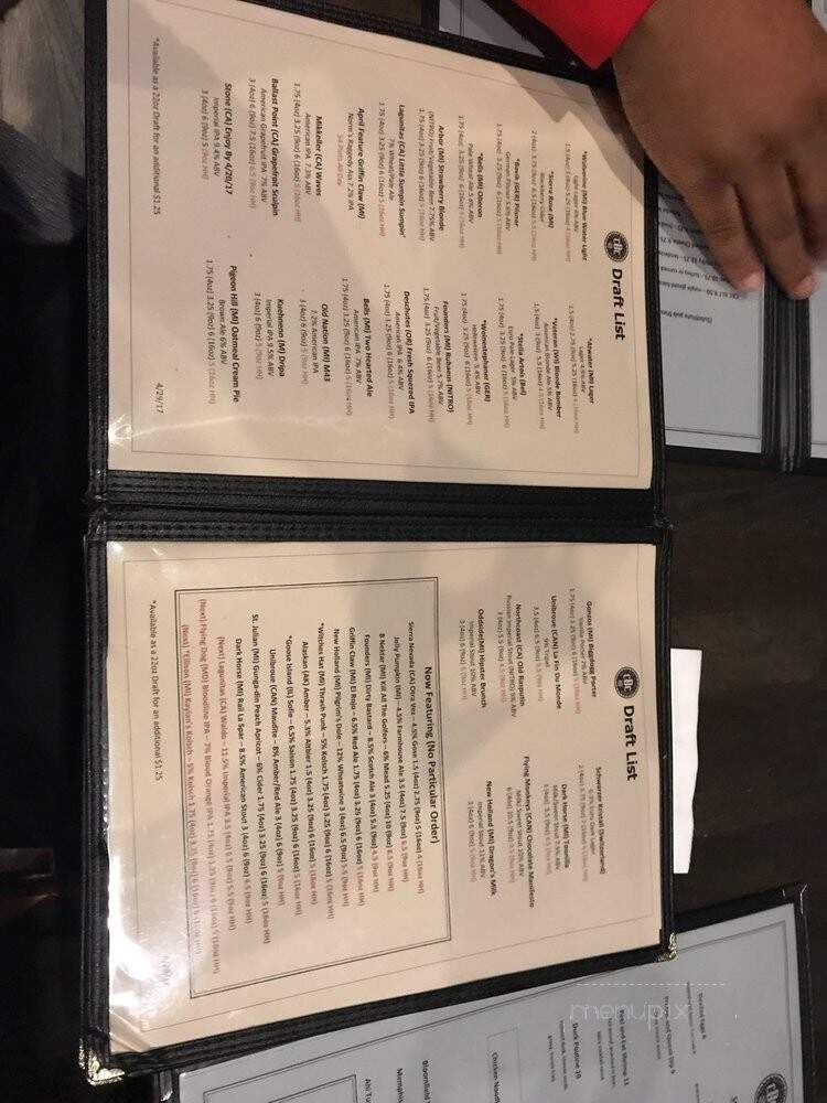 Craft Breww City - Farmington Hills, MI menu_pic