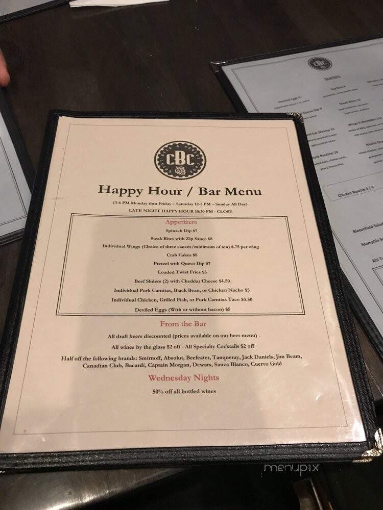 Craft Breww City - Farmington Hills, MI menu_pic