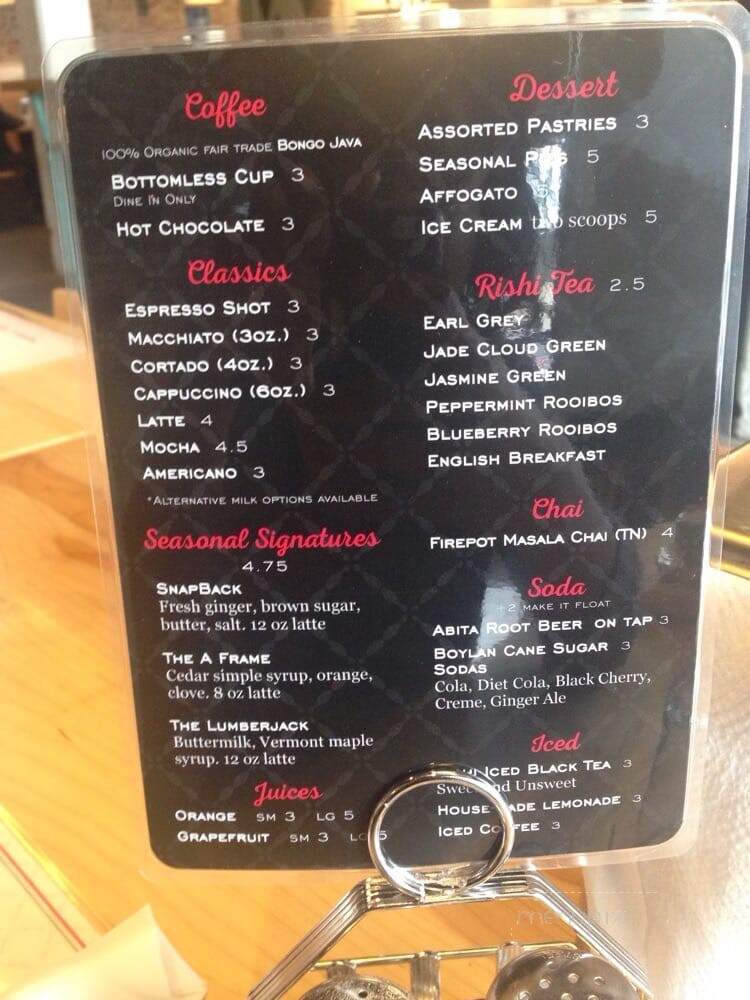 Fenwick's 300 - Nashville, TN menu_pic