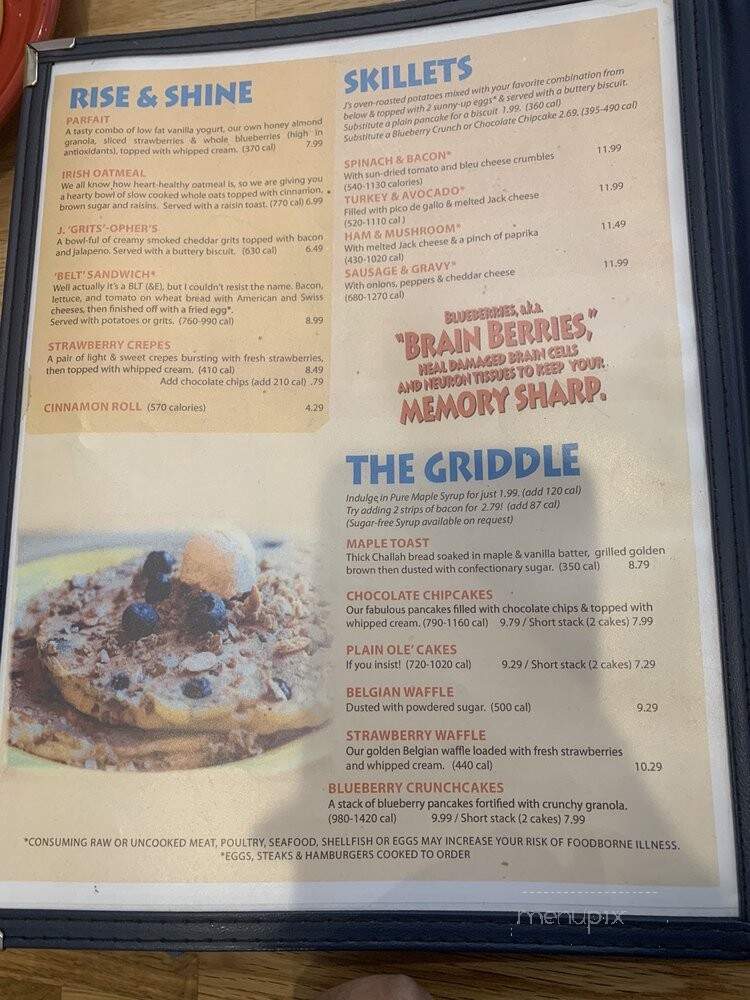 J. Christophers - Athens, GA menu_pic