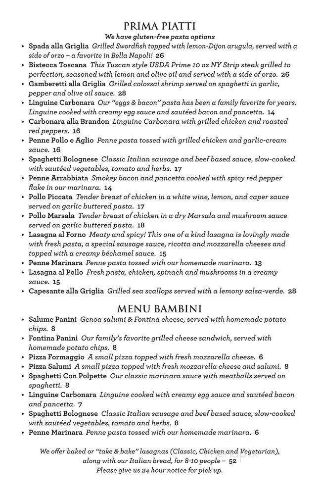 Italia! - Hayward, WI menu_pic