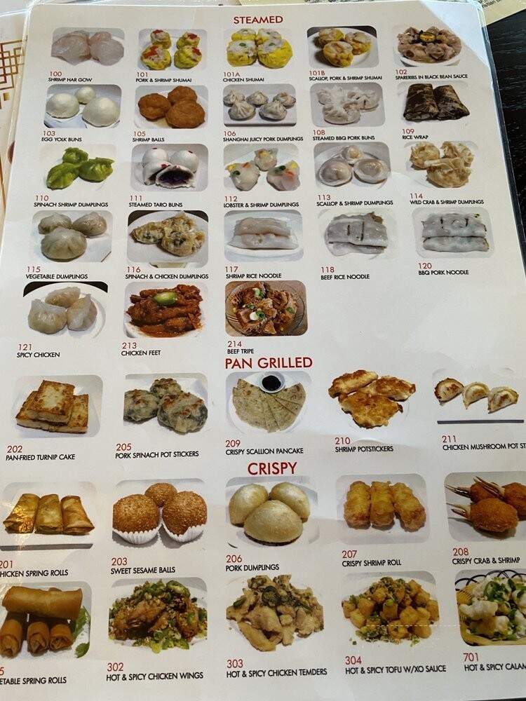 Shanghai Rose - Los Angeles, CA menu_pic