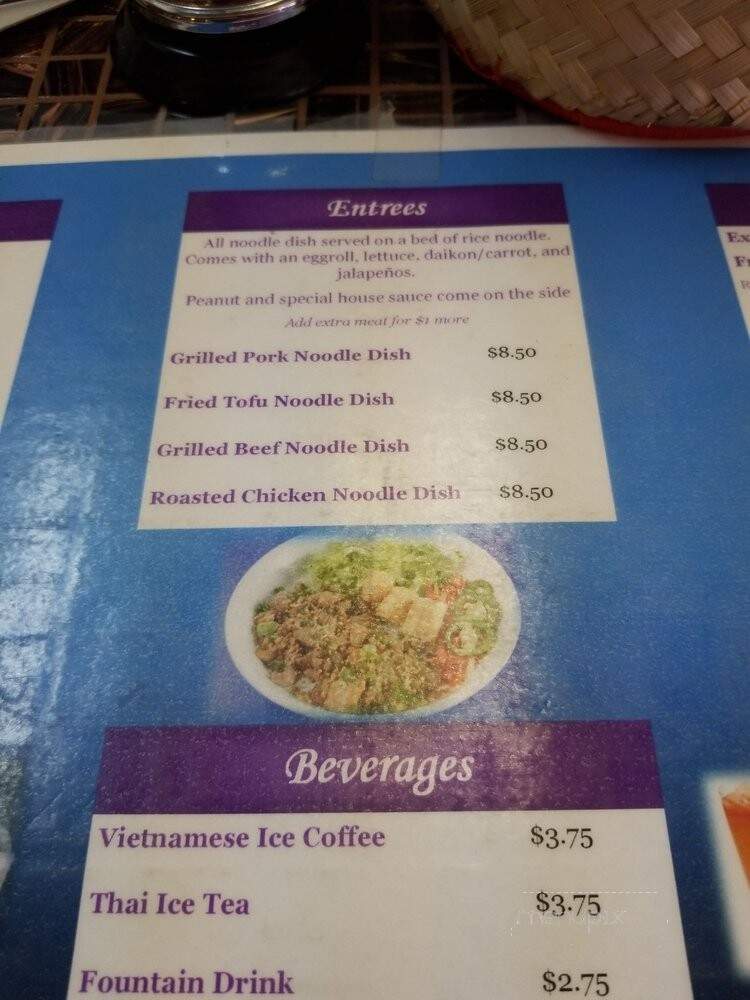Xankia - Milwaukee, WI menu_pic
