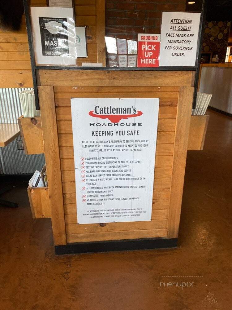 Cattlemans - Louisville, KY menu_pic